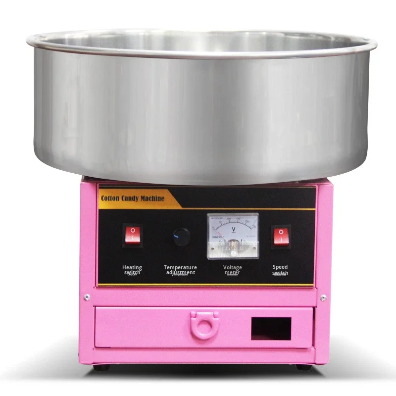 

Commercial Fully Automatic Electric Cotton Candy Making Machine New Condition Colorful Fancy Design