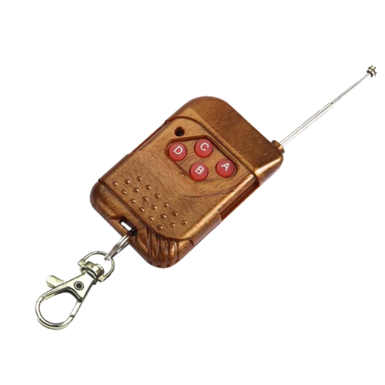 433Mhz Universal 4 Channel wireless Remote Control Cloning Copy Code Electric Garage Door Long Range Remote Key Fob
