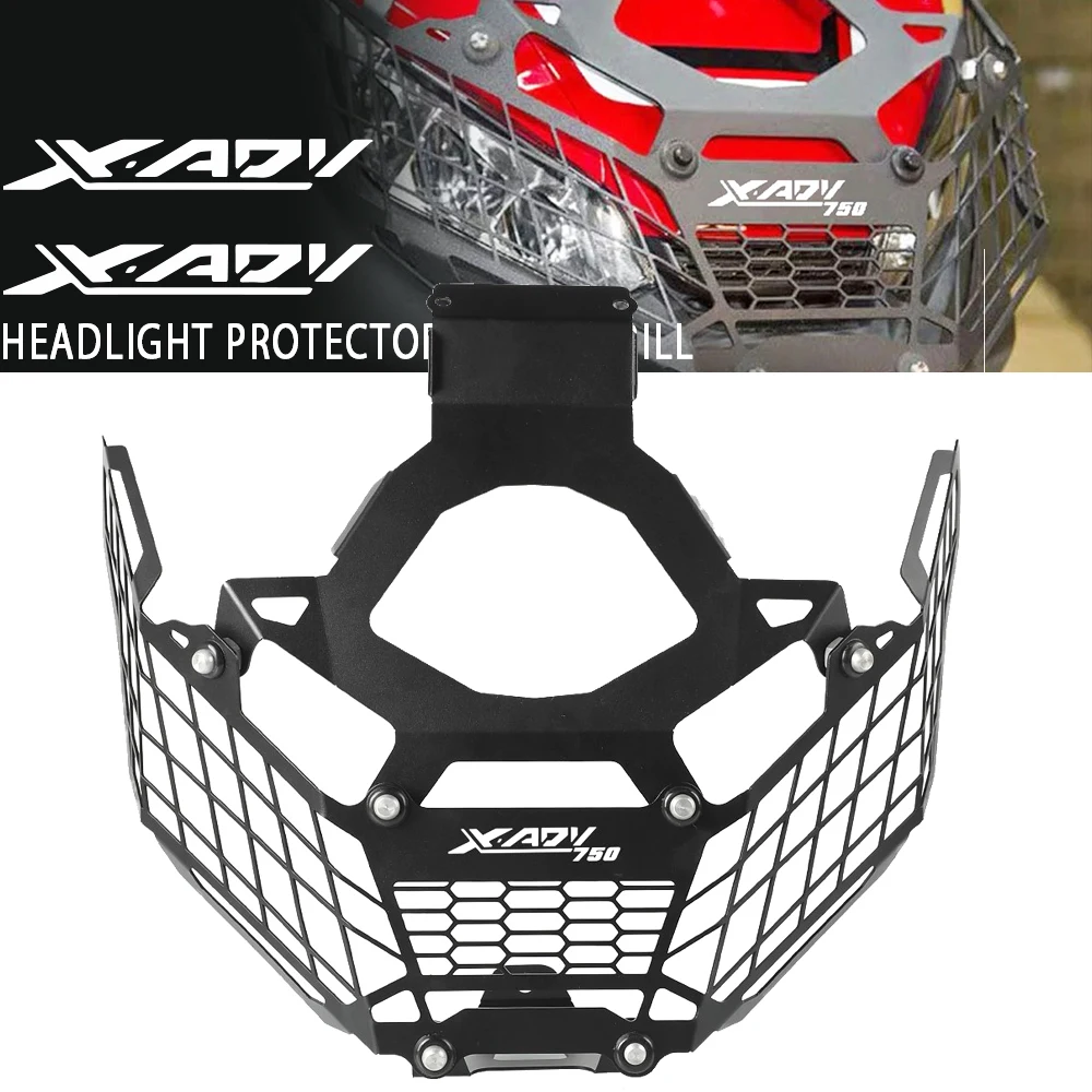 

2025 XADV750 Motorcycle FOR HONDA X-ADV XADV 750 X ADV750 2017 2018-2021 2022 2023 2024 Headlight Grille Guard Cover Protector