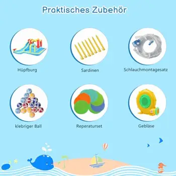 8 最佳銷售 充氣彈跳床水滑梯 - №5