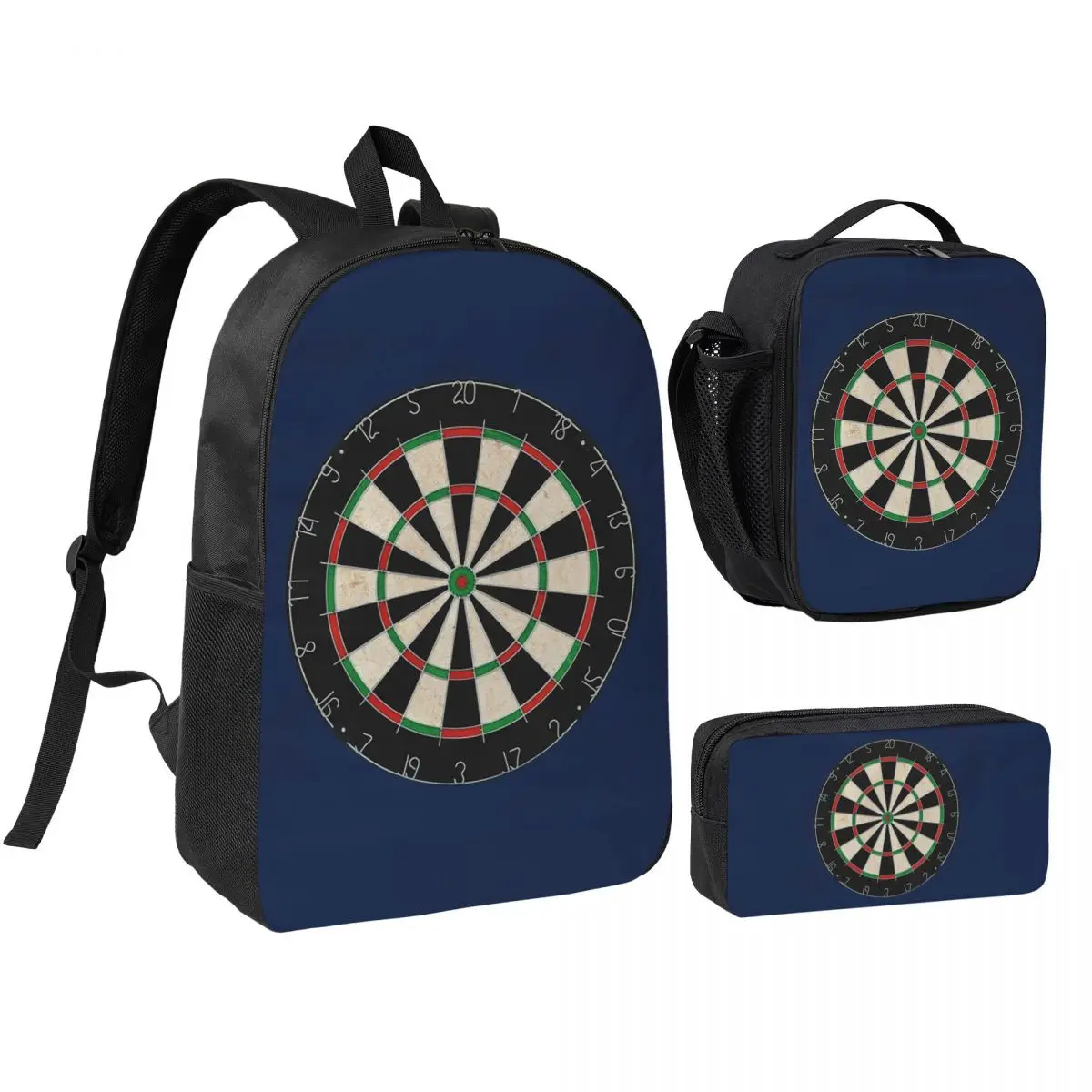 

Winmau Blade 5 Dartboard Backpack Student BookBag School Bag Shoulder Bags 3ps Insulated Lunch Bag Pencil Case