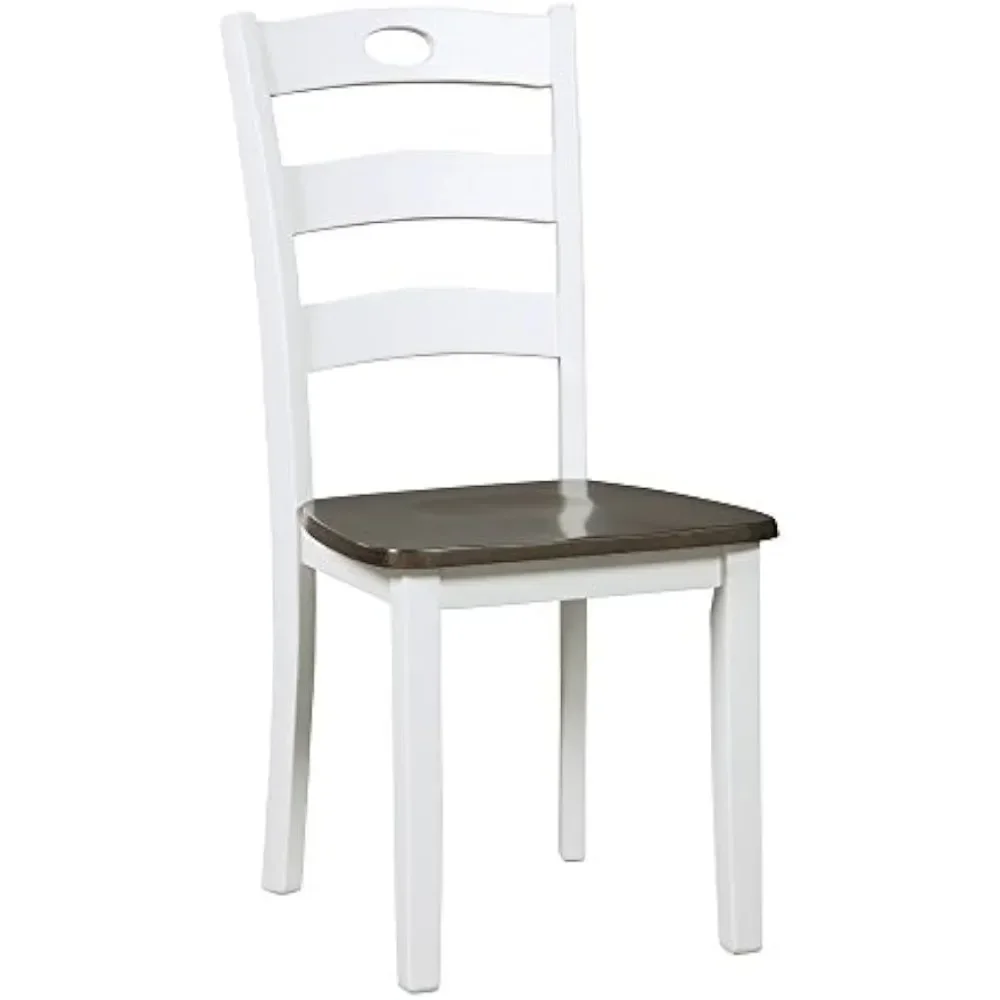 Restaurant Cabin Ladder Back Dining Chair, (Set of 2) 21.25 