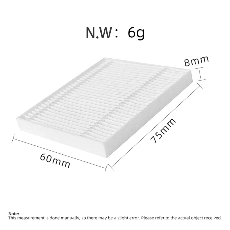 Roller Side Brush Hepa Filter Dust Bag For Eufy Clean L50 / L50 SES / L60 / L60 Hybrid Robot Vacuum Cleaner Accessories Part