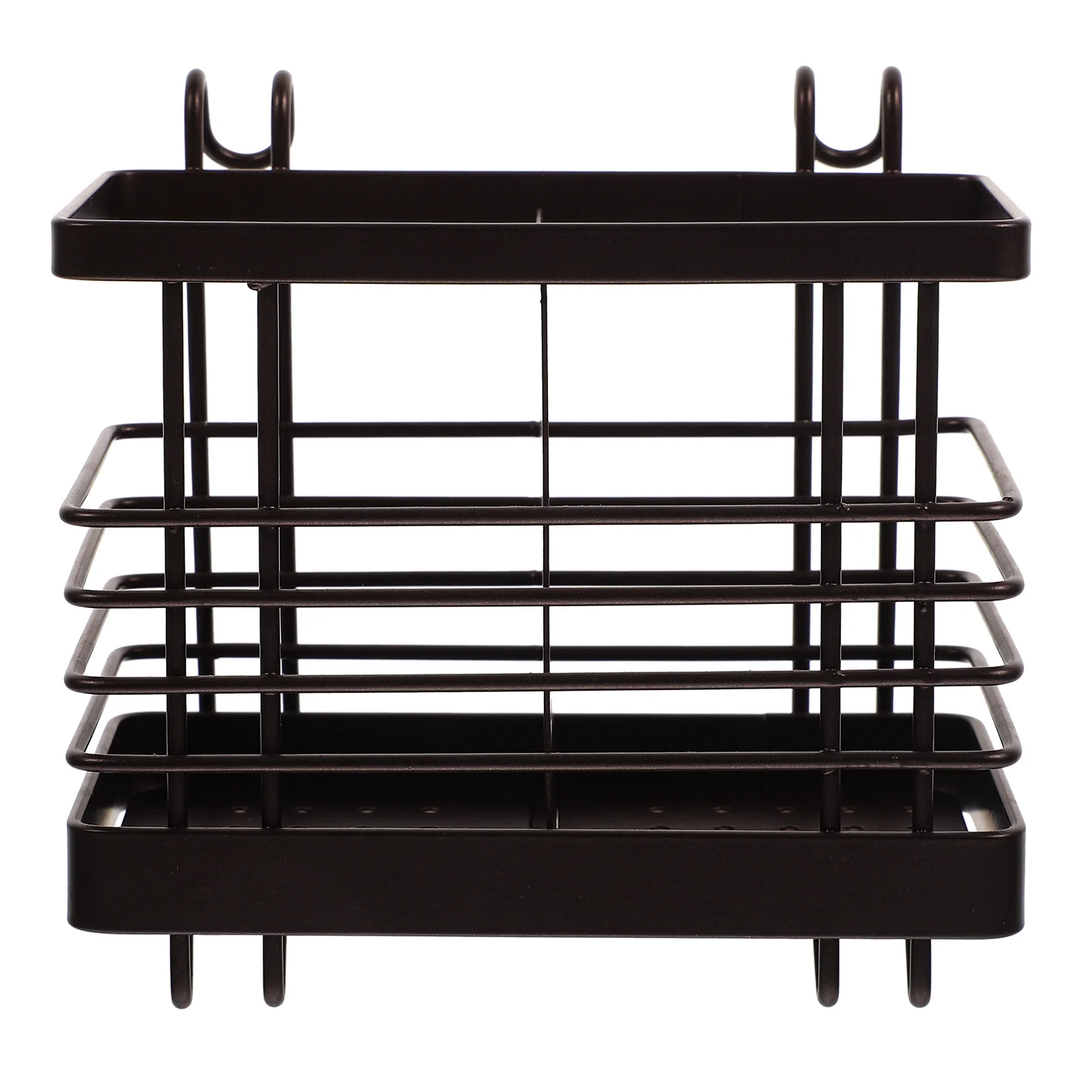 

Household Chopstick Holder Kitchen Desktop Cutlery Rack Iron Utensil Storage Spoon Holder Drainage Kitchen Accessory