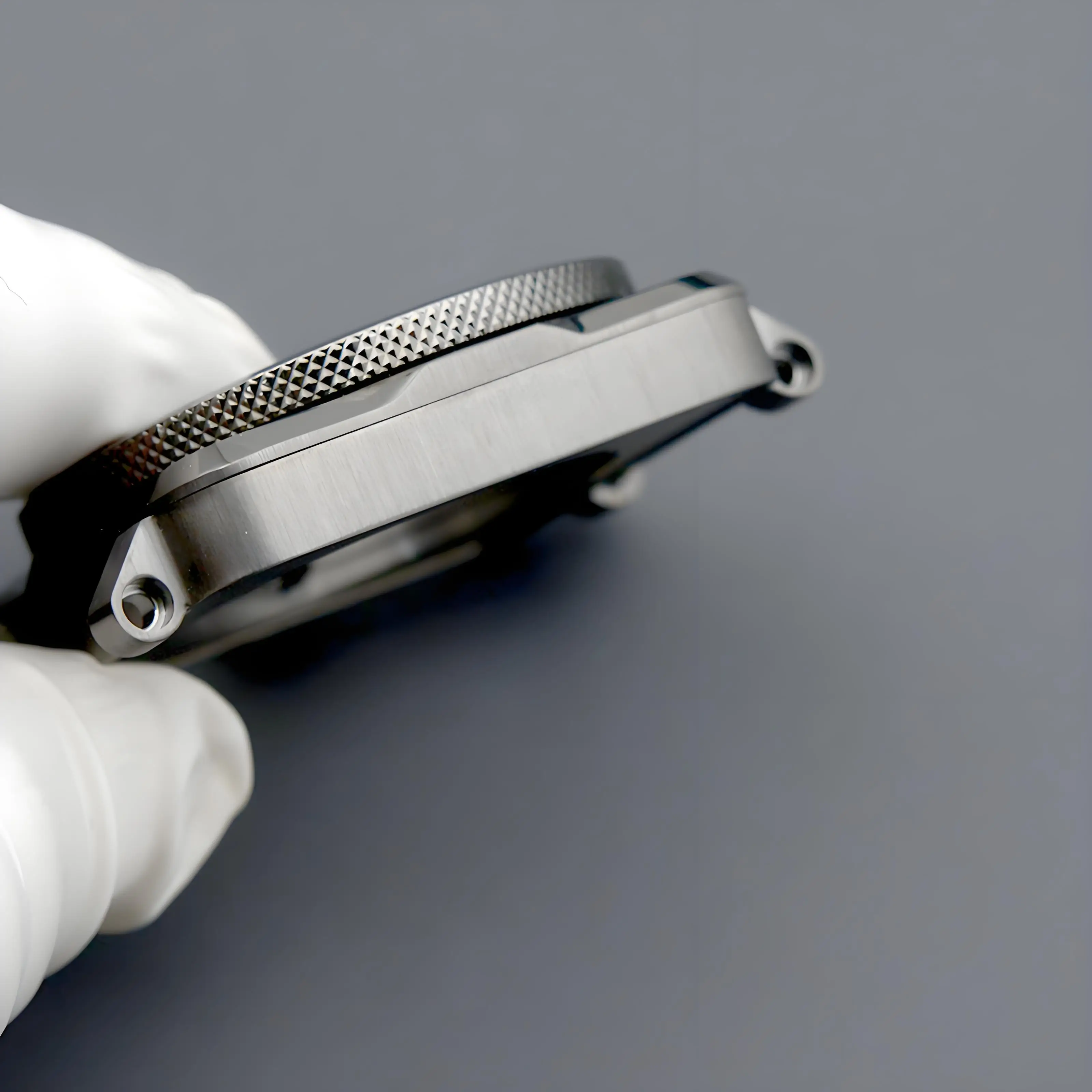 بندقية اللون مربع الرجال الغوص ساعة الياقوت كريستال 10ATM مقاوم للماء صالح NH34 NH35 NH36 NH38 NH39 ساعة أوتوماتيكية إصلاح أجزاء