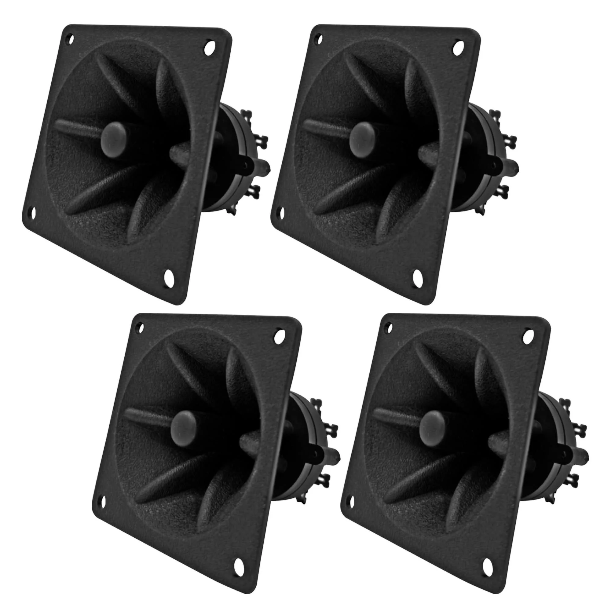 

5 Core Tweeter 3.25" x 3.25" 40W Component Square Driver Replacement Piezo Super Horn TW 303 SQ 4PCS