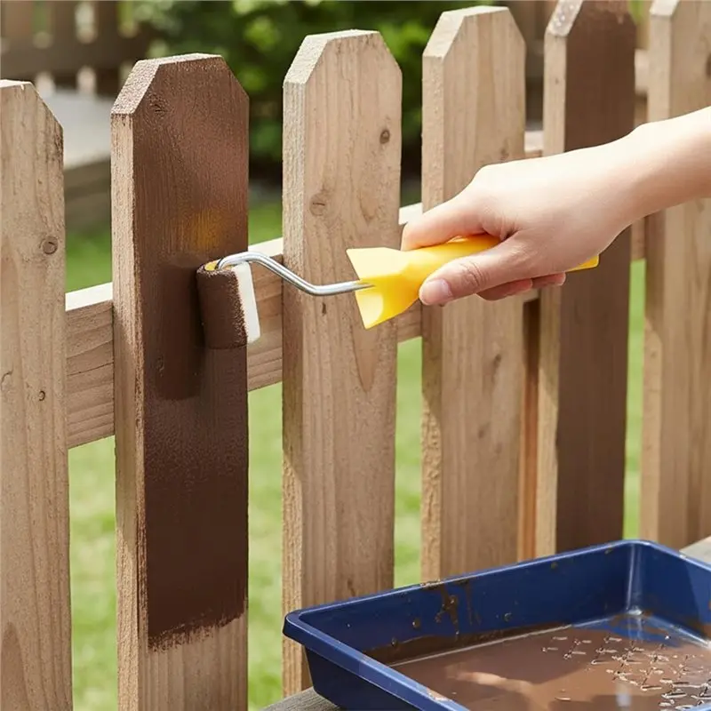 【توفر الآن】فرشاة طلاء أسطوانية صغيرة جدًا من الصوف مقاس 1 بوصة، أسطوانة طلاء صغيرة + بكرتين، أداة فرش دهانات صغيرة لتقليم اللمس