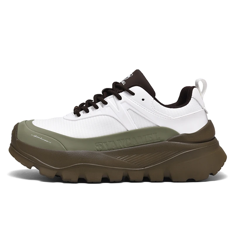 

Original Brand Men Mountain Climbing Footwear Top Quality Outdoor Hiking Shoe Designer Thick Soled Anti Slip Trekking Sneaker