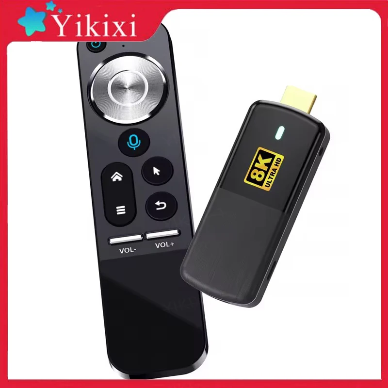 Новый H96 Max M3 Smart TV Stick BT 5.0 Android 13 RK3528 HD 4K WIFI6 Встроенный голосовой контроль ТВ-ключ 5G Android TV Box 2 ГБ 8 ГБ