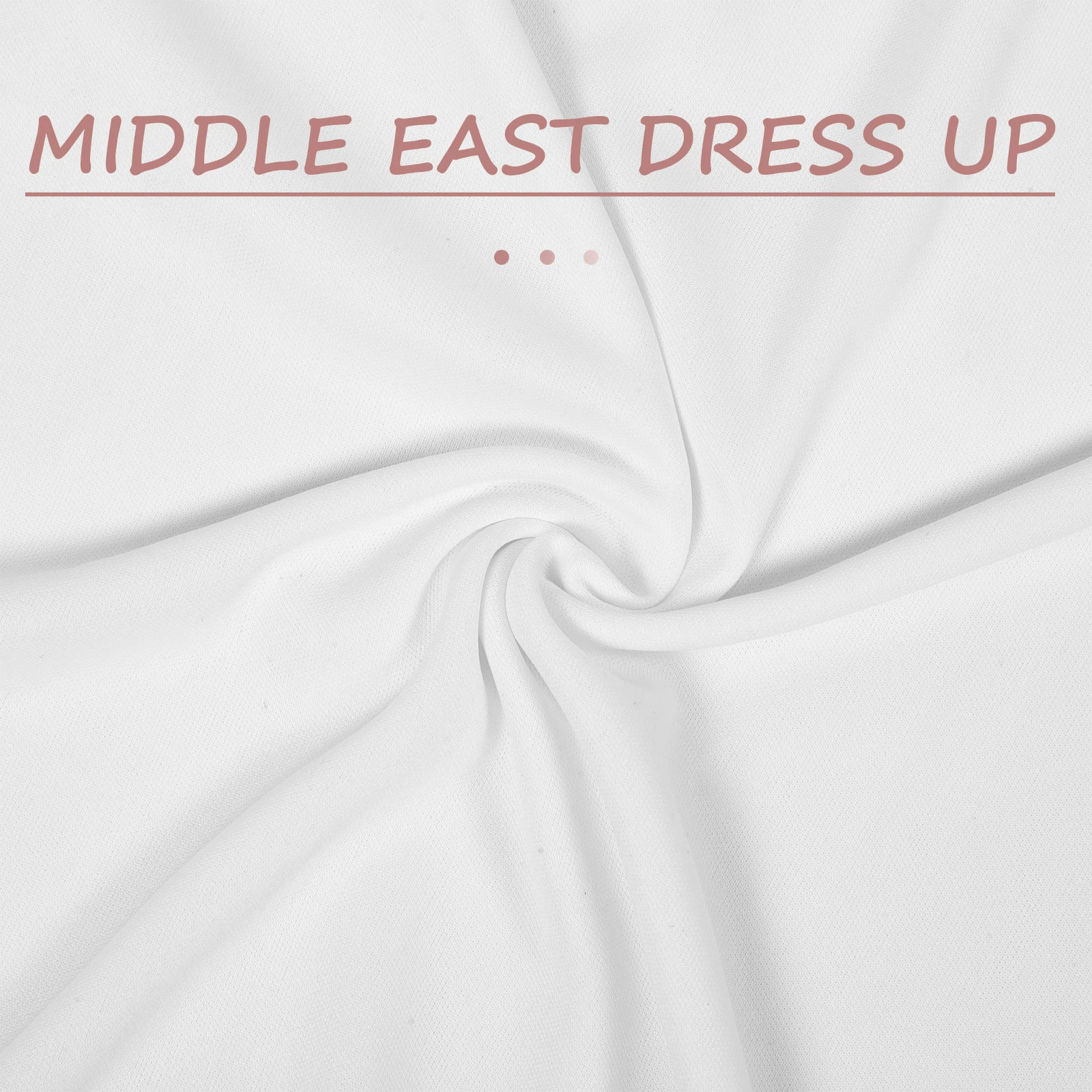 

Prince Clothing Pure White Arabian Outfit Men Middle Design Comfortable Breathable Party Prom Elegant Arab Costume