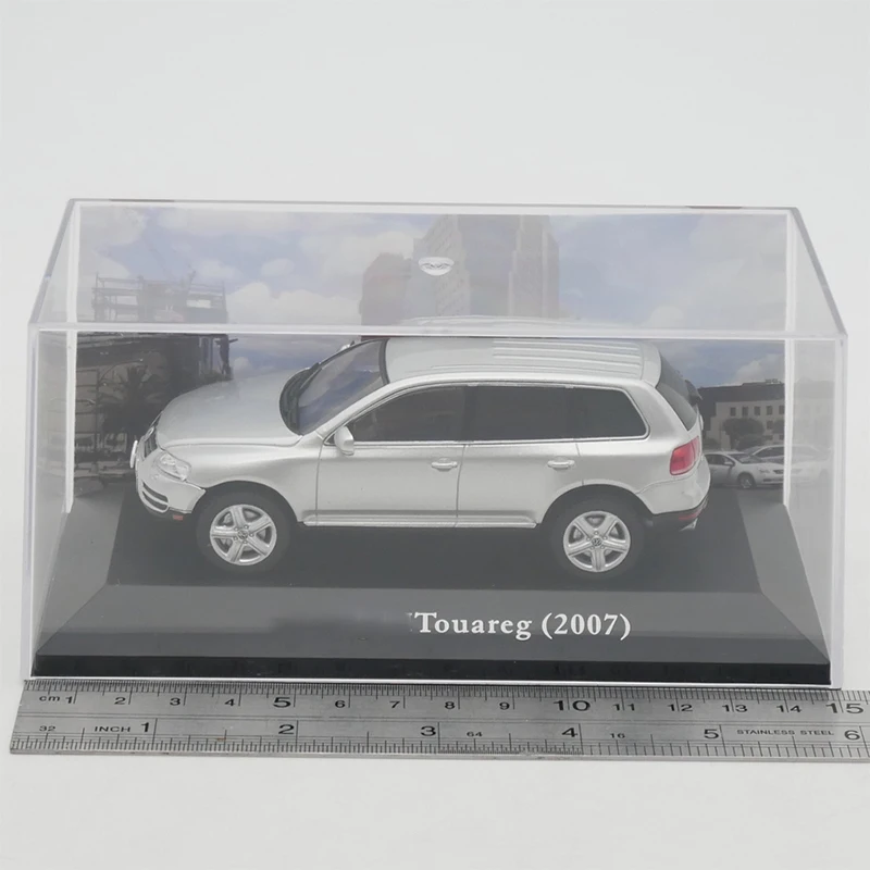 IXO 1:43 Scale Vw Touareg 2007 Simulation Alloy Car Model Static Display Collectible Toy Gift Souvenir Decration