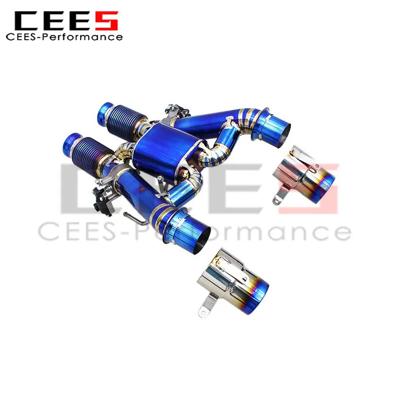 

CEES Valvetronic Exhaust Pipe for Mclaren Artura Spider 3.0T 2023-2025 Valved Muffler Catback Exhaust System with Remote Control