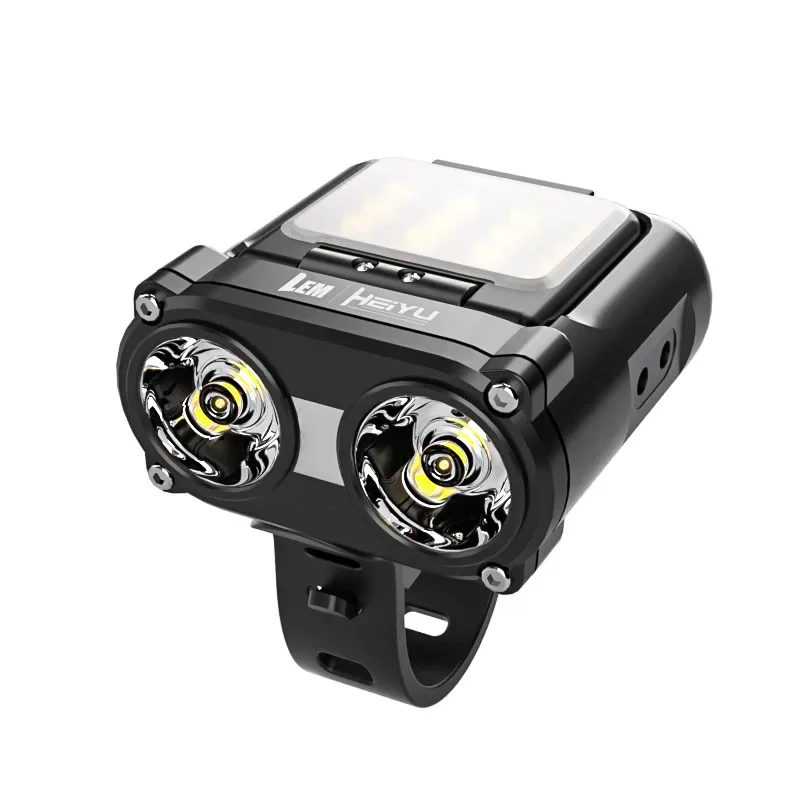 

Touch Sensor COB Headlamp - USB Rechargeable Clip-On Light with Wide Flood Beam for Fishing & Camping