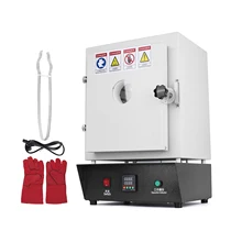 Mini Metal Muffle Furnace For 1150 Degree Heat Treatment Jewelry Tools & Equipment Burnout Casting Wax Box
