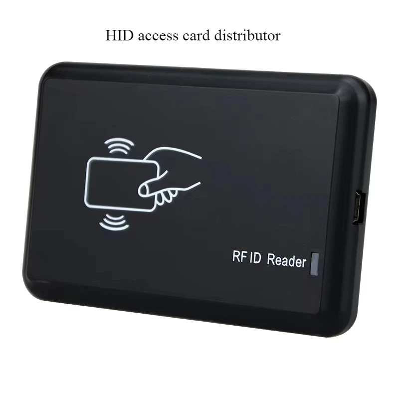 USB access card issuer write contactless HID RF card reader Portable 125KHZ card RFID without driver USB interface plug and play