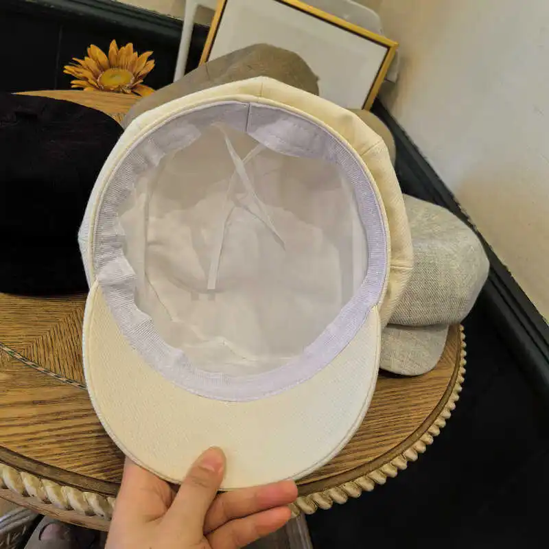 Newsboy Caps Women Octagonal Hat British Autumn Winter Beret Painter Cap Vintage Newsboy Cap Casual Ladies Bonnet czapka damska