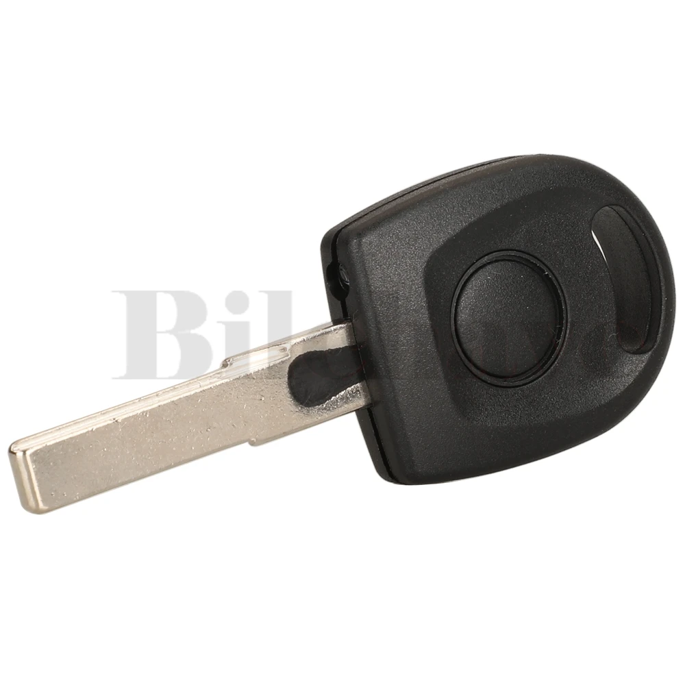 jingyuqin For Volkswagen VW Polo Golf for SEAT Ibiza Leon SKODA Octavia Chip Shell Uncut HU66 Blade Key Case With light