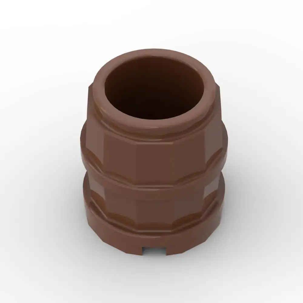 MOC 10 قطعة الطوب 2489 2x2x2 الحاويات برميل اللبنات مجموعة دلو الجسيمات الخشبية لتقوم بها بنفسك فكرة لعبة الأطفال هدايا عيد ميلاد الطفل #1