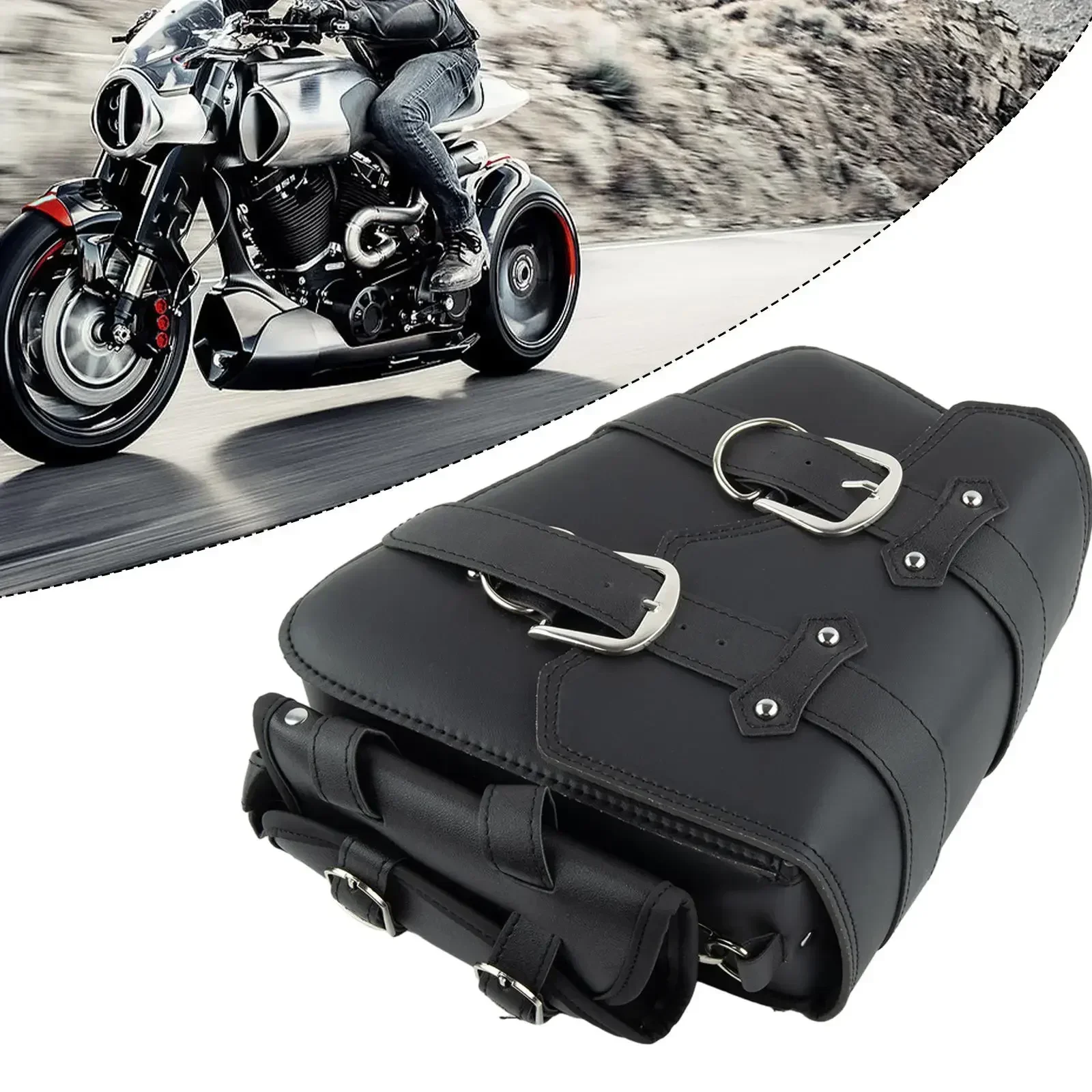 Brand New High Quality Saddlebag Motorcycle Parts W/ Side Storage XL 883 1200 48 72 Accessories Left Saddlebag