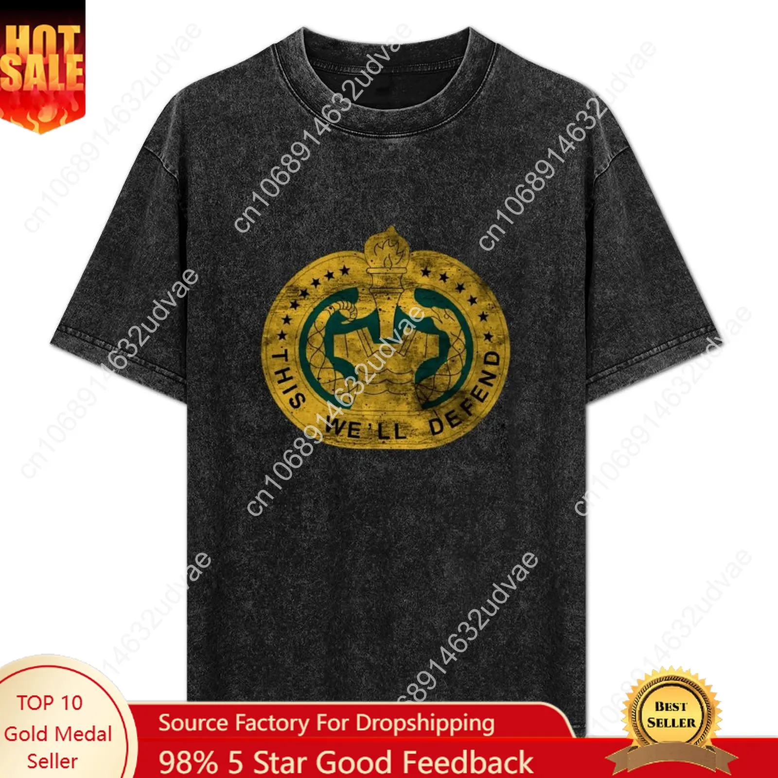 

Drill Sergeant Identification Badge Retro T shirts mans womans Vintage Tshirt Short T-shirt Custom tops Unisex clothes tshirt