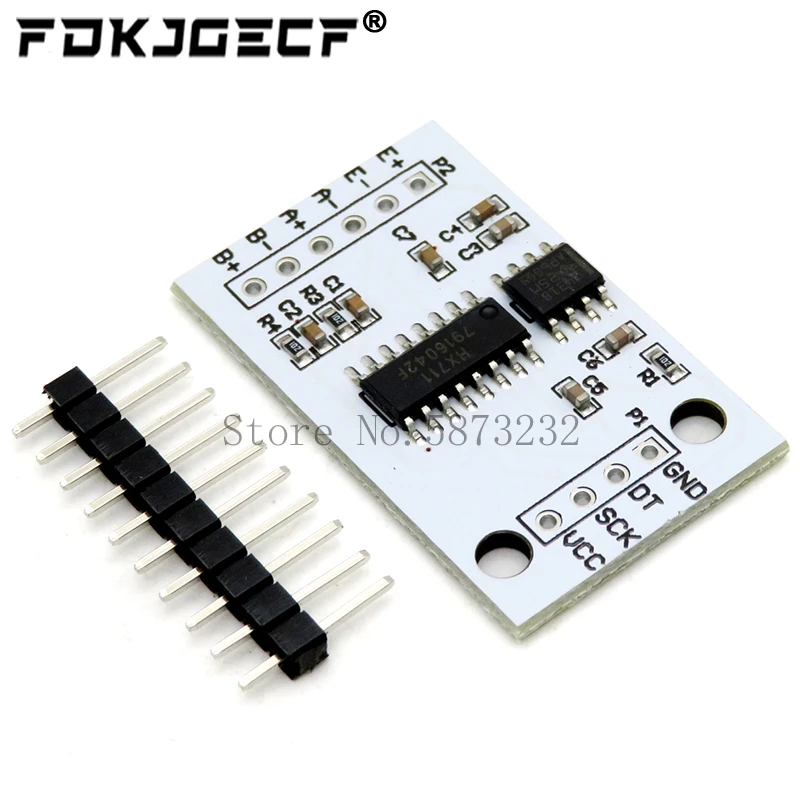 HX711 24-bit ADC module onboard TL431 external reference voltage dual-channel weighing sensor 24bit