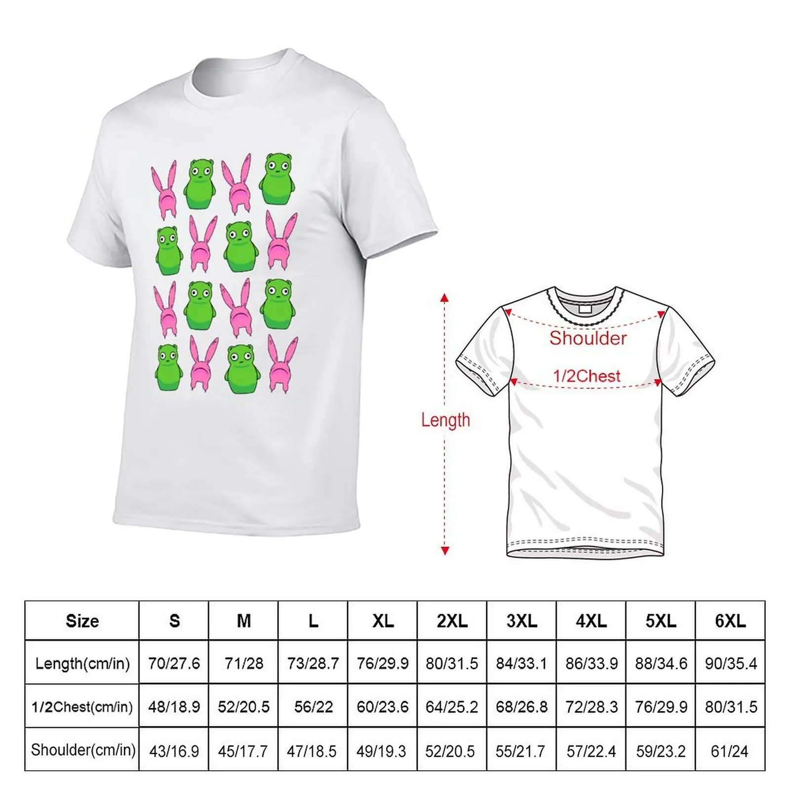 Louise Pattern T-Shirt man t shirts high quality luxury brand man t shirt heavy cotton T-Shirt