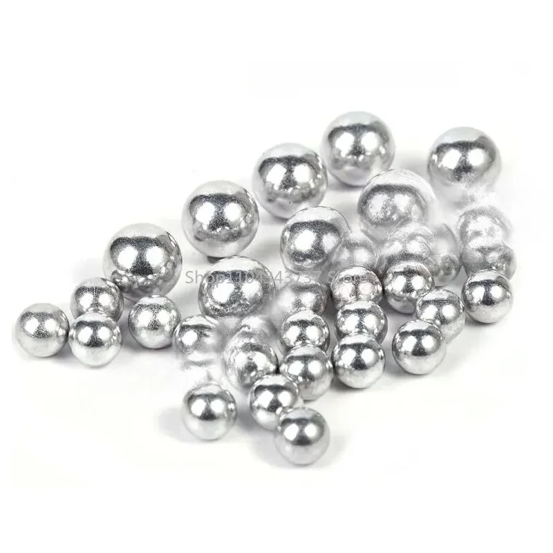 Pure Solid Aluminum Balls 0.5/0.6/0.7/0.8/0.9/1/1.1/1.2/1.3/1.4/1.5/1.588/2/2.2/2.38/2.5/2.778/3-60mm 1060/1070 Aluminum Beads
