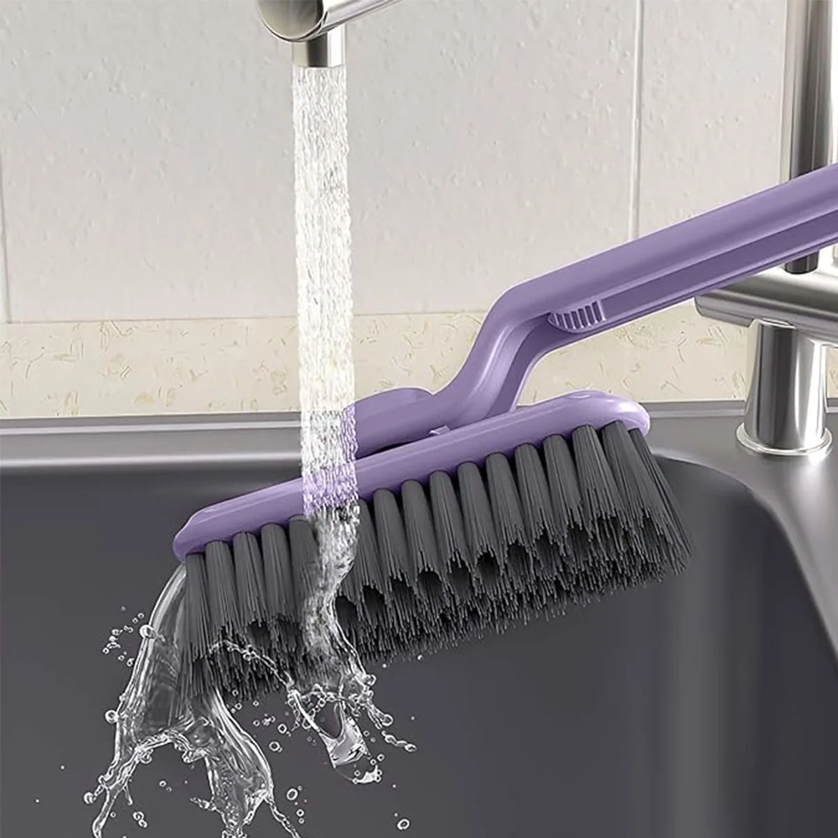 Toilet Brush Multi-Function Crevice Gap Cleaning Brush,360 Degree No Dead Corners Household Cleaning Tool for Kitchen Bathroom