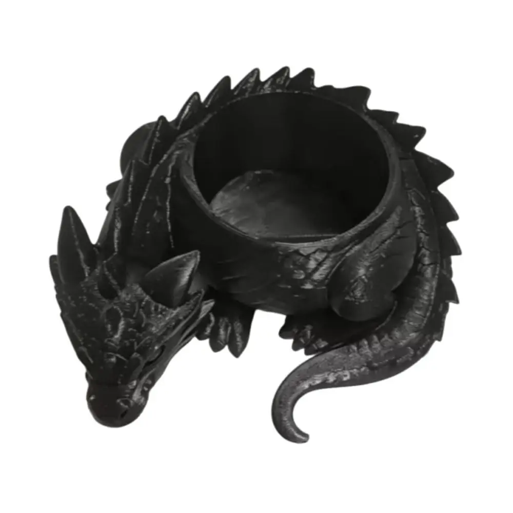 Portable 3D Printed Dragon Shaped Plant Pot Mini Funny Succulent Planter Lightweight Handmade Animals
