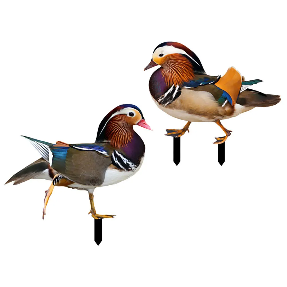 2 قطعة حديقة الاكريليك حصة ديكور في الهواء الطلق ساحة زخرفة ل فناء الحديقة بارك الديكور حديقة إدراج حصص الفن