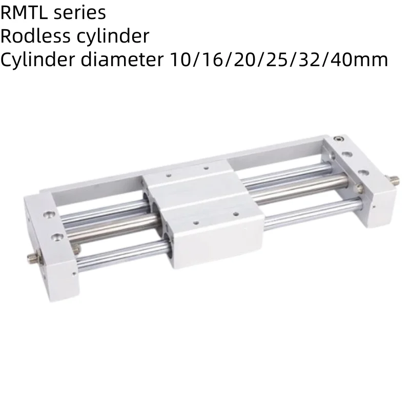 

RMTL series rodless cylinder precision guide rod RMTL10/RMTL16/RMTL20/RMTL25 automation pneumatic component cylinder diameter 10