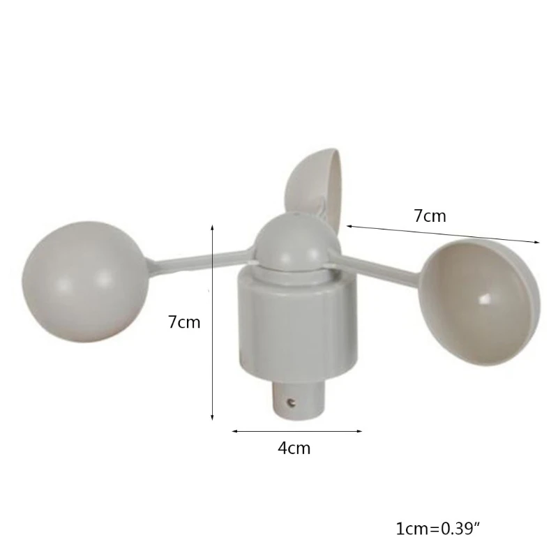 Anemómetro de WH-SP-WS01, instrumento de medición de velocidad del viento, accesorios meteorológicos, se adapta a Misol Anemomet