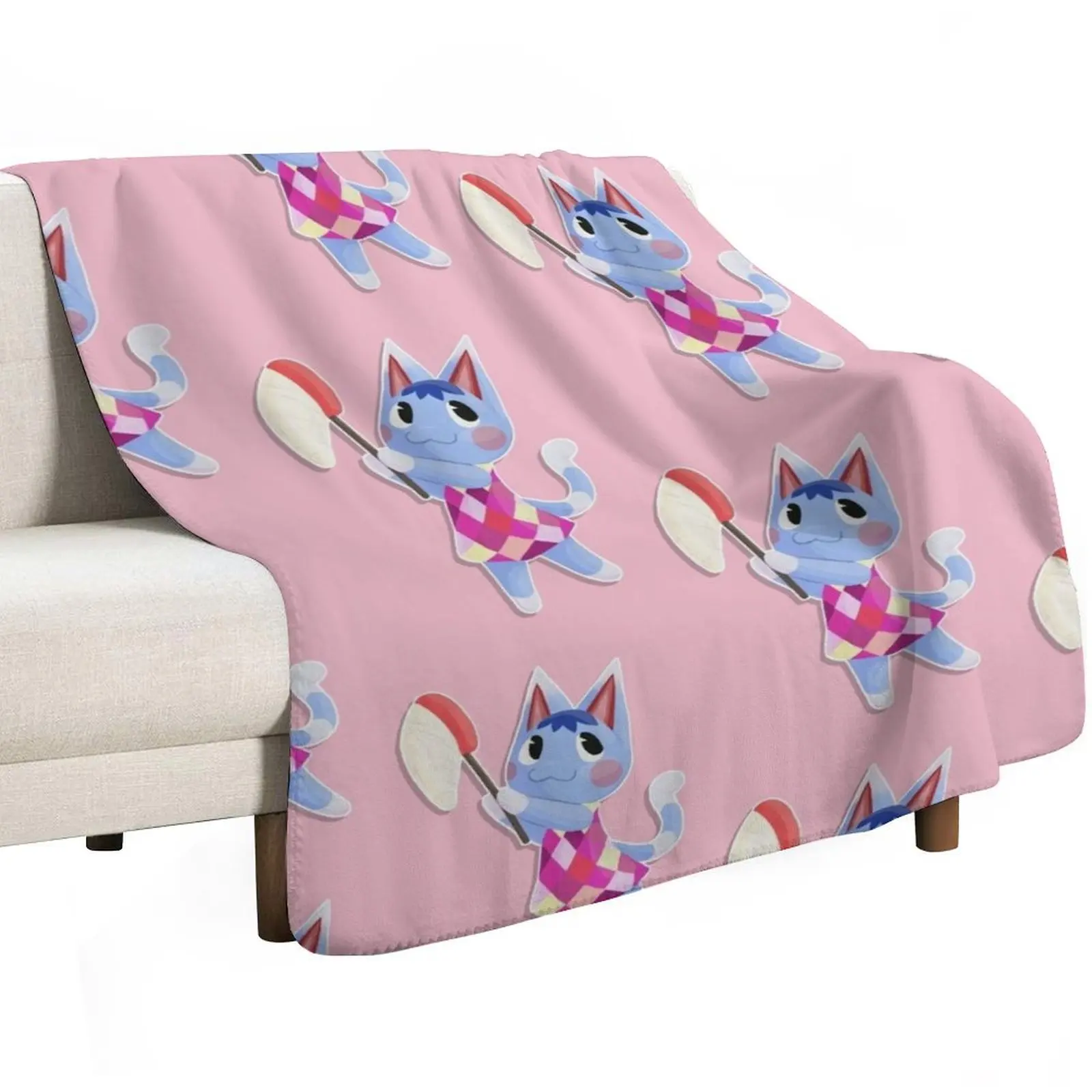 Rosie Throw Blanket Soft Cozy Blanket for Pet Kids Adults