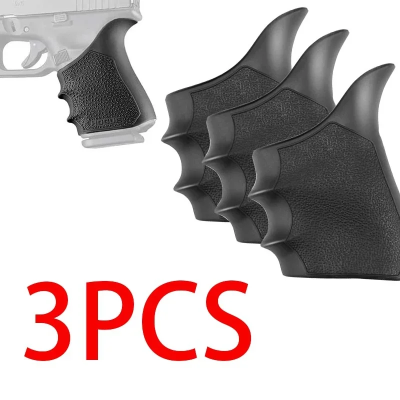 GLOCK 19, 23, 32, 38 (Gen 1-2-5): HandALL Beavertail Grip Sleeve - Black