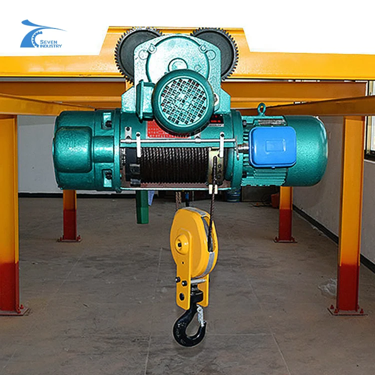 China Wire Rope Hoist High Speed Electric Monorail Steel Wire Rope Hoist