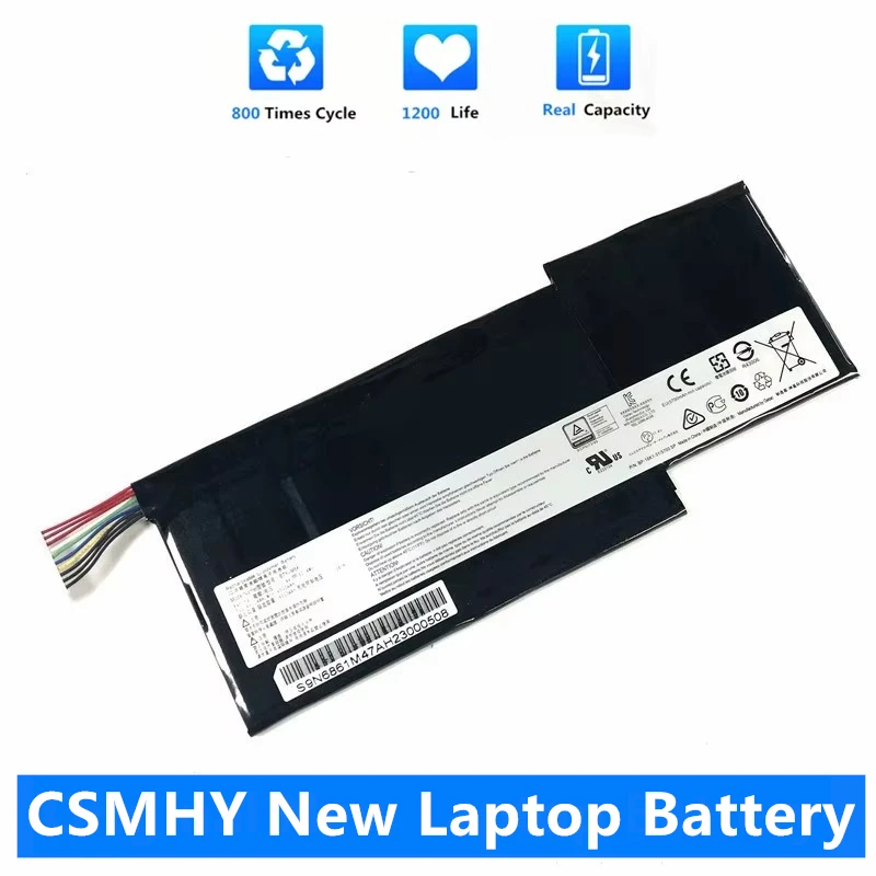 CSMHY New Laptop Battery BTY-M6K For MSI MS-17B4 MS-16K3 GS63VR 7RG Thin 8RD 8RD-031TH 8RC GF75 Thin 3RD 9SC MS-17F1