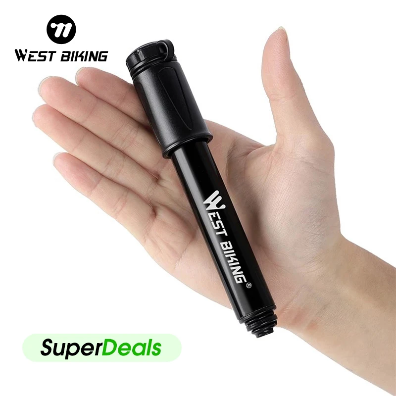 Mini Bike Pump Aluminum 100Psi Tire Inflator