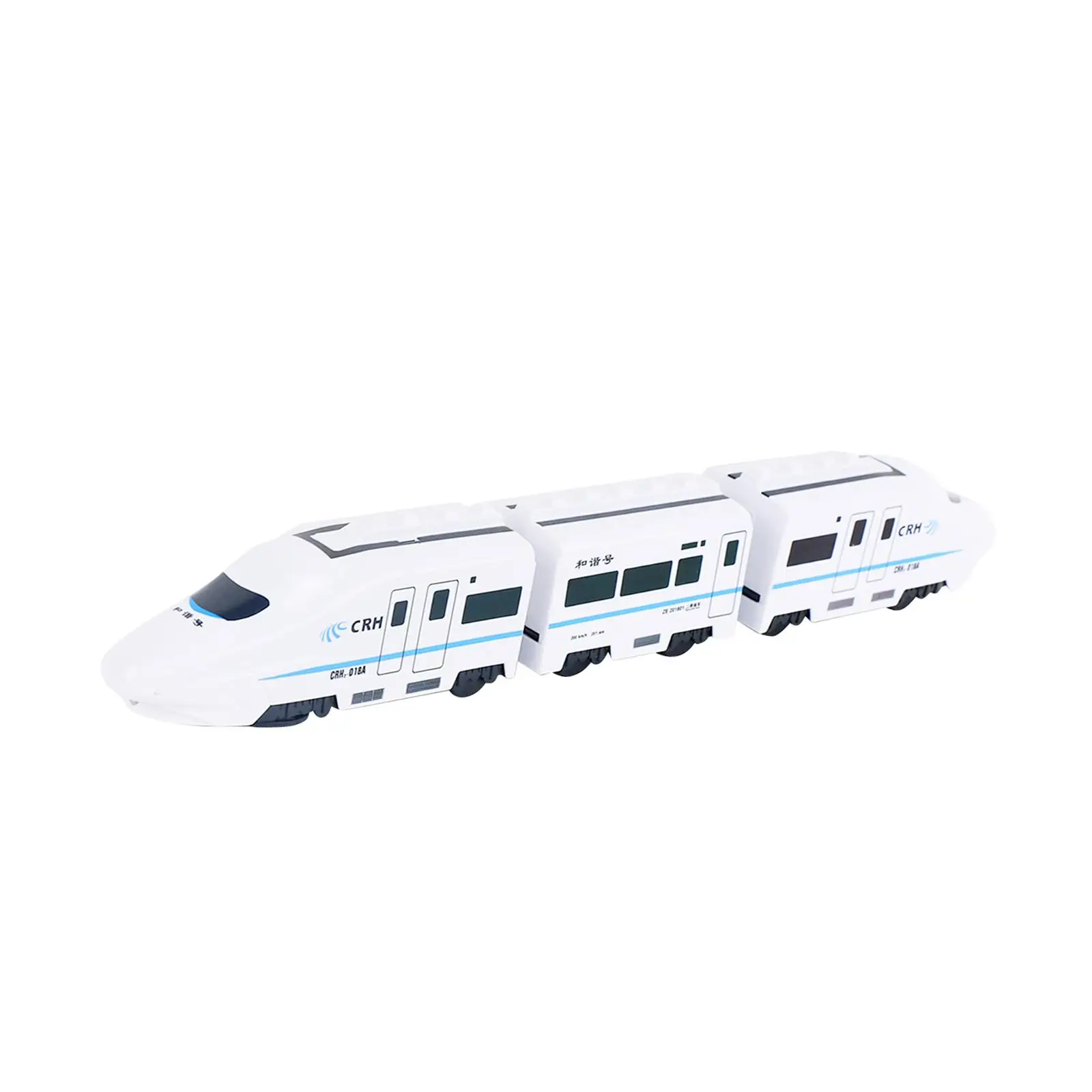 High Speed Railway Built in Sound and Lights Toy Train Set Model City Rail