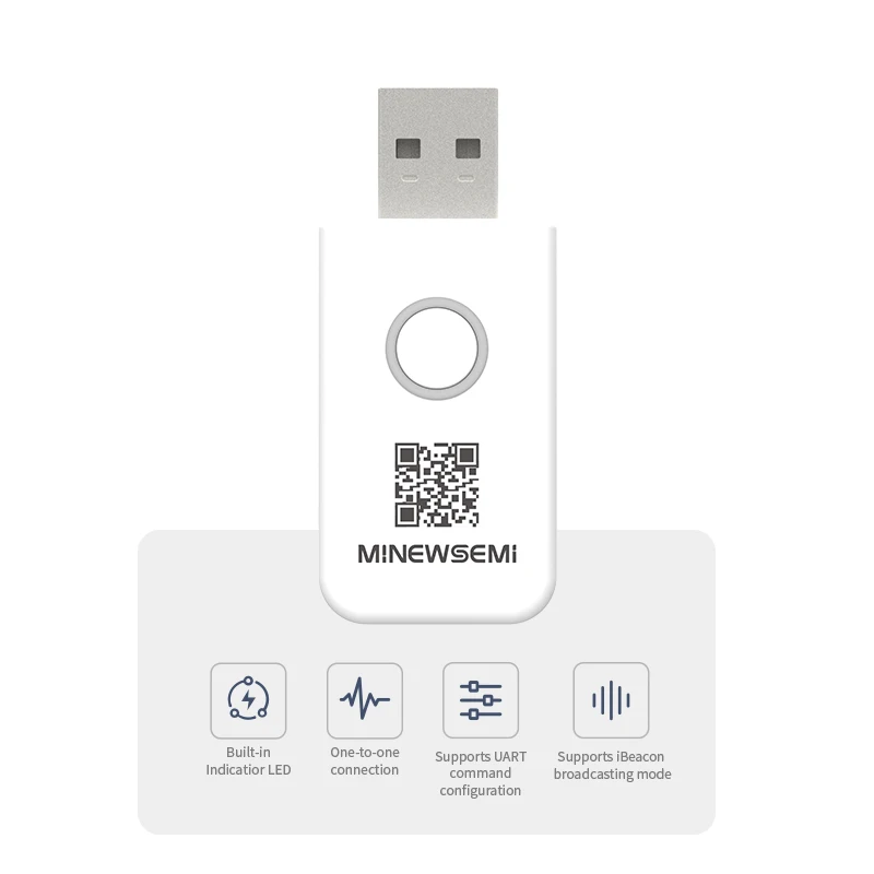 

nRF52832 ME91BK01 Bluetooth-ключ MCU Master Slave UART Интерфейс Беспроводной BLE-ключ для модуля MS50SFA