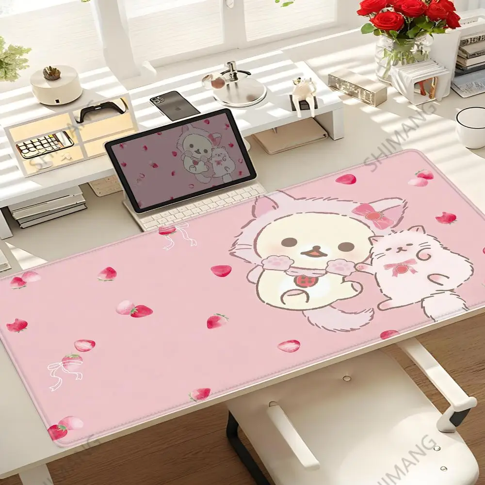 

Large Mouse Pad Xxl Rilakkuma-es Mousepad Gamer Office Accessories Pc Cabinet Games Desk Mat Computer Desks Keyboard Gaming Mats