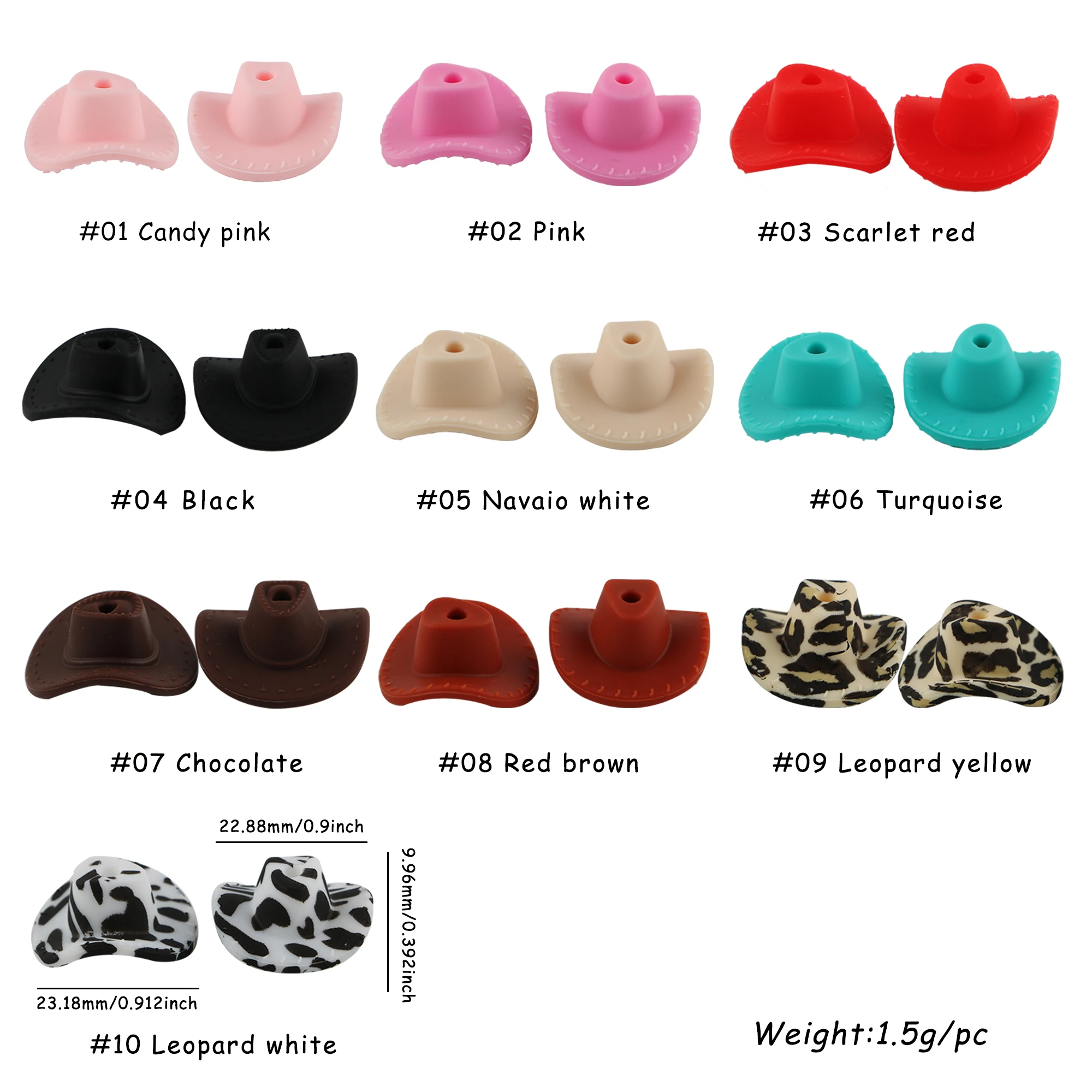 8pcs 3D Silicone Focus Beads Animals Bee Frog Stereoscopic Model For Jewelry Making DIY Bracelets Jewelry KeyChain Accessories view 6