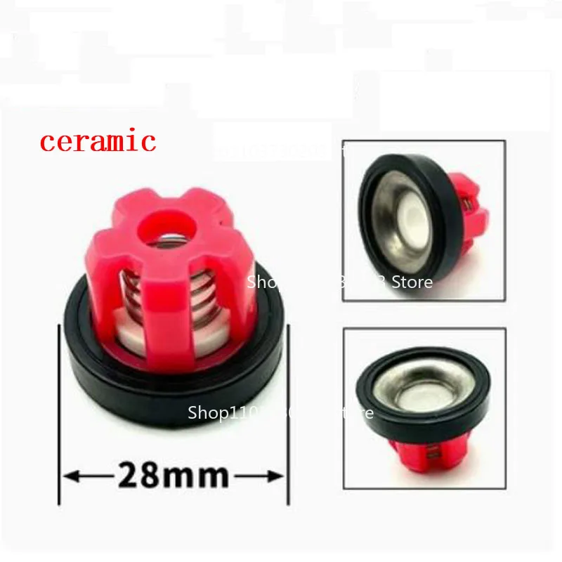Suitable for Sprayer Maintenance, 3-Cylinder Plunger Pump Plastic Stainless Steel Ceramic Valve Seat Assembly Parts