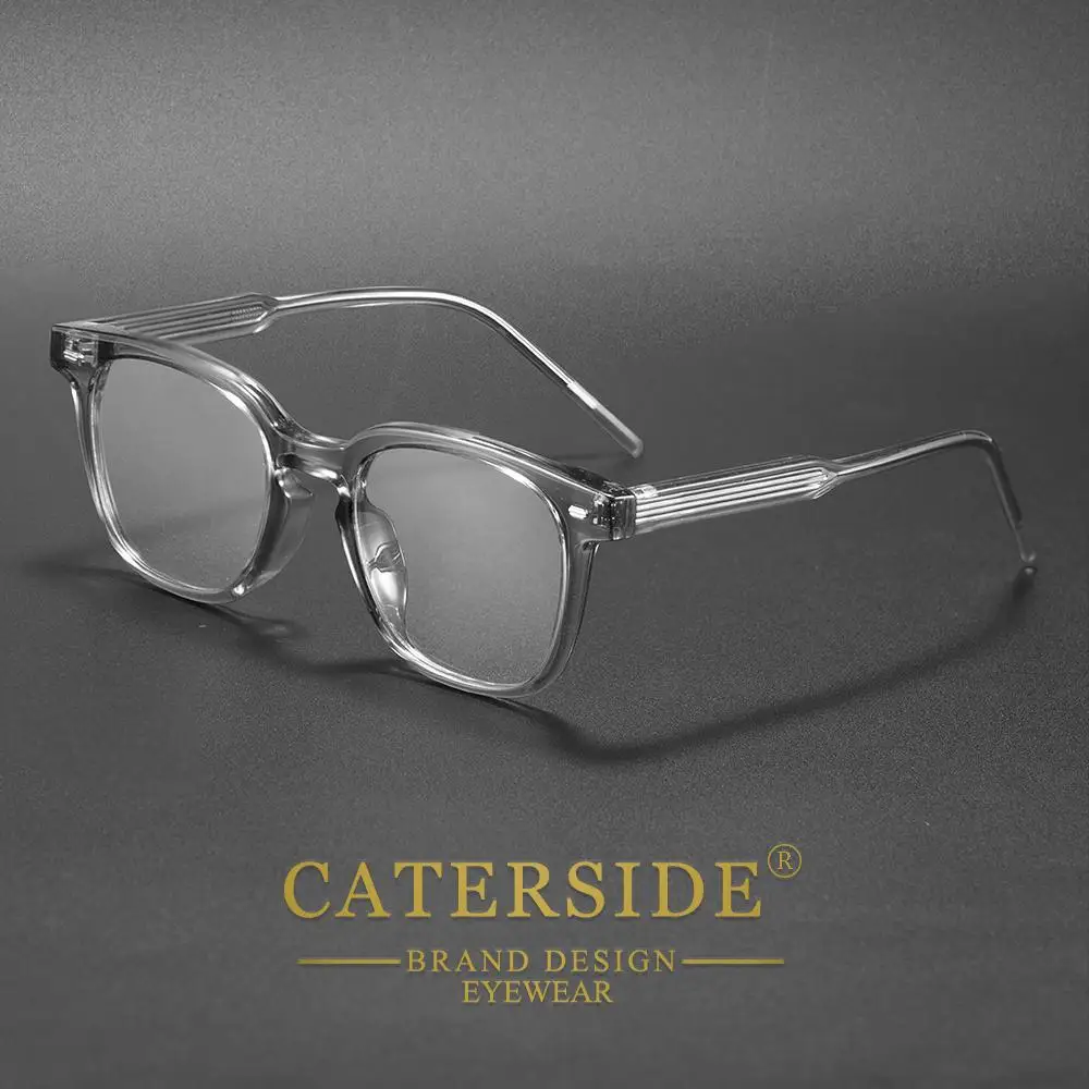 CATERSIDE Neue Männer TR Platz Optische Gläser Rahmen Frauen Klassische Einfache Anti BlueLight Computer Brille Optische Brillen Rahmen – Detail 2