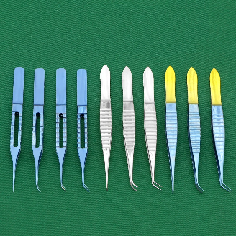 Titanium alloy hair transplant tweezers, fine hair transplant tweezers, hair follicle transplantation tweezers, hair implantatio