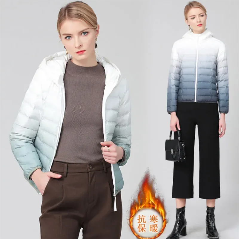 Spring Autumn Women Ultra Light Duck Down Coat Female Windbreaker Jackets Women Winter Down Jackets Female Coats