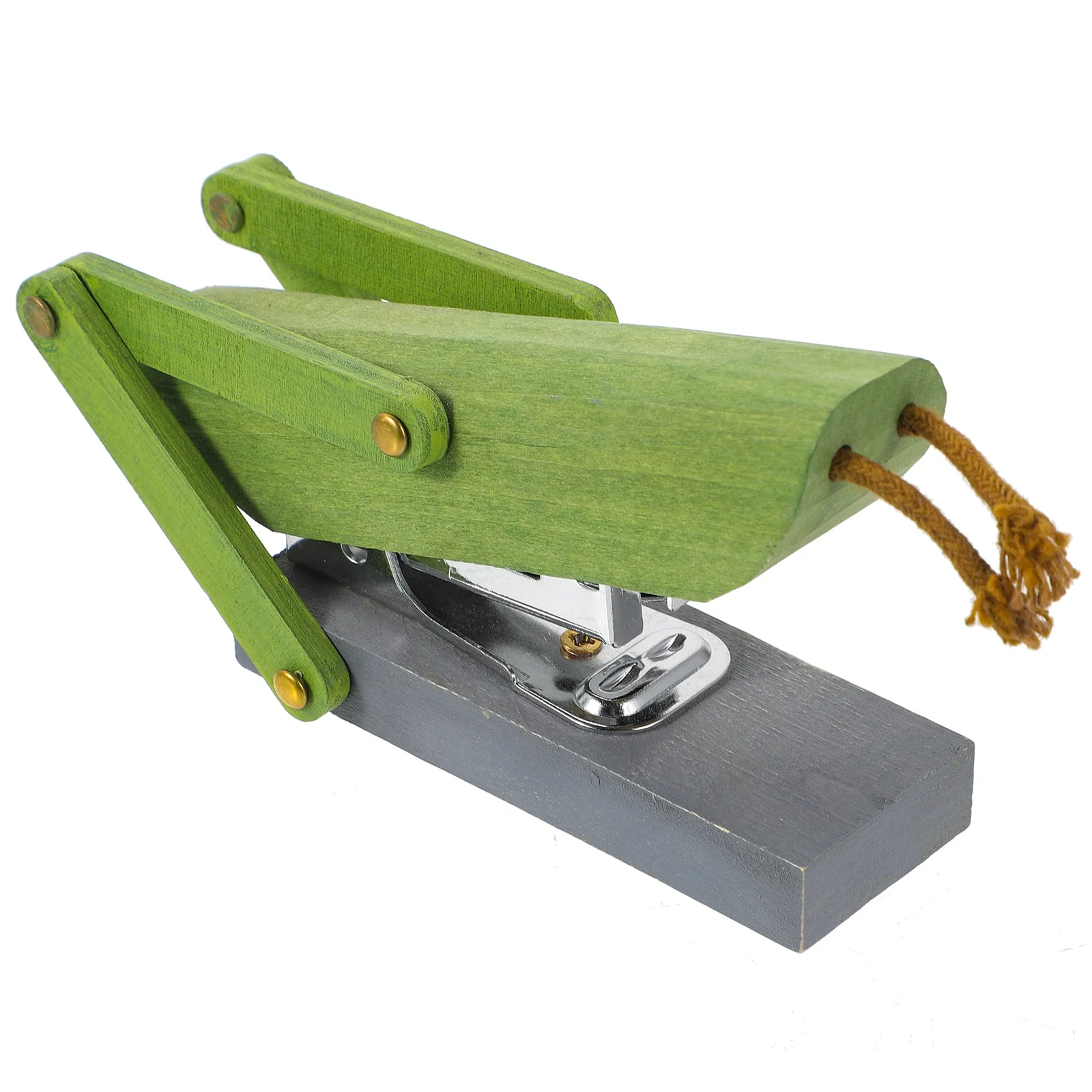 

Cute Animal Shaped Stapler Portable Wooden Craft Stapler for School Office Kids Stationery Decorative Desktop Organizer Reusable