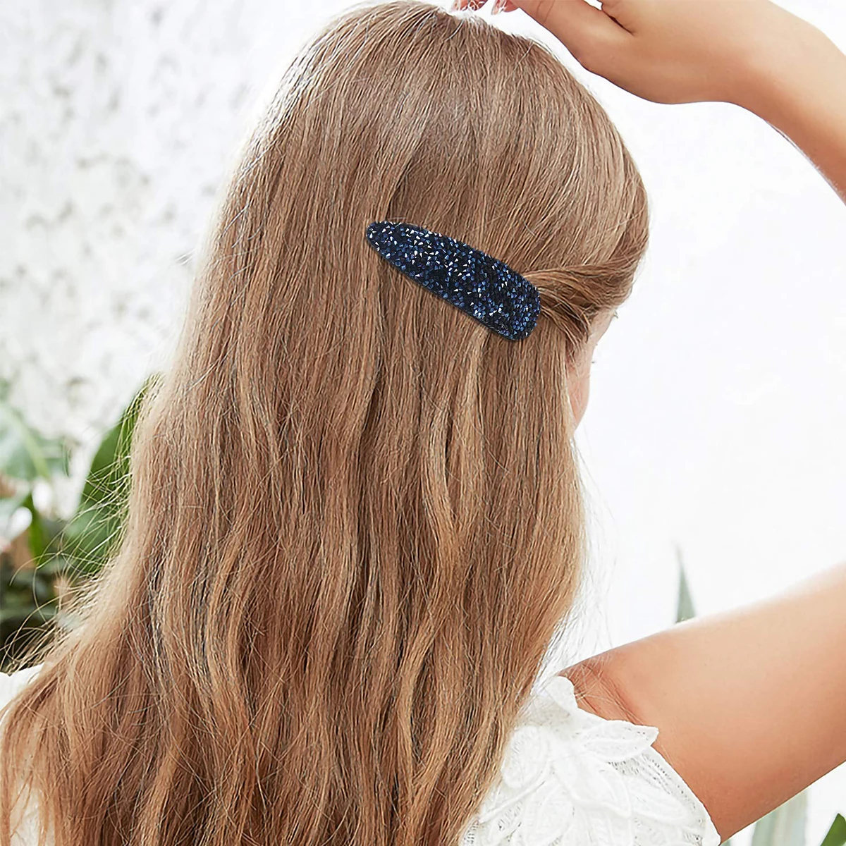 

4pcs Rhinestone Bangs Side Clip Hair Clips Women Girls Bride Wedding Party Daily Life Simple Fashion Accessories Highlight