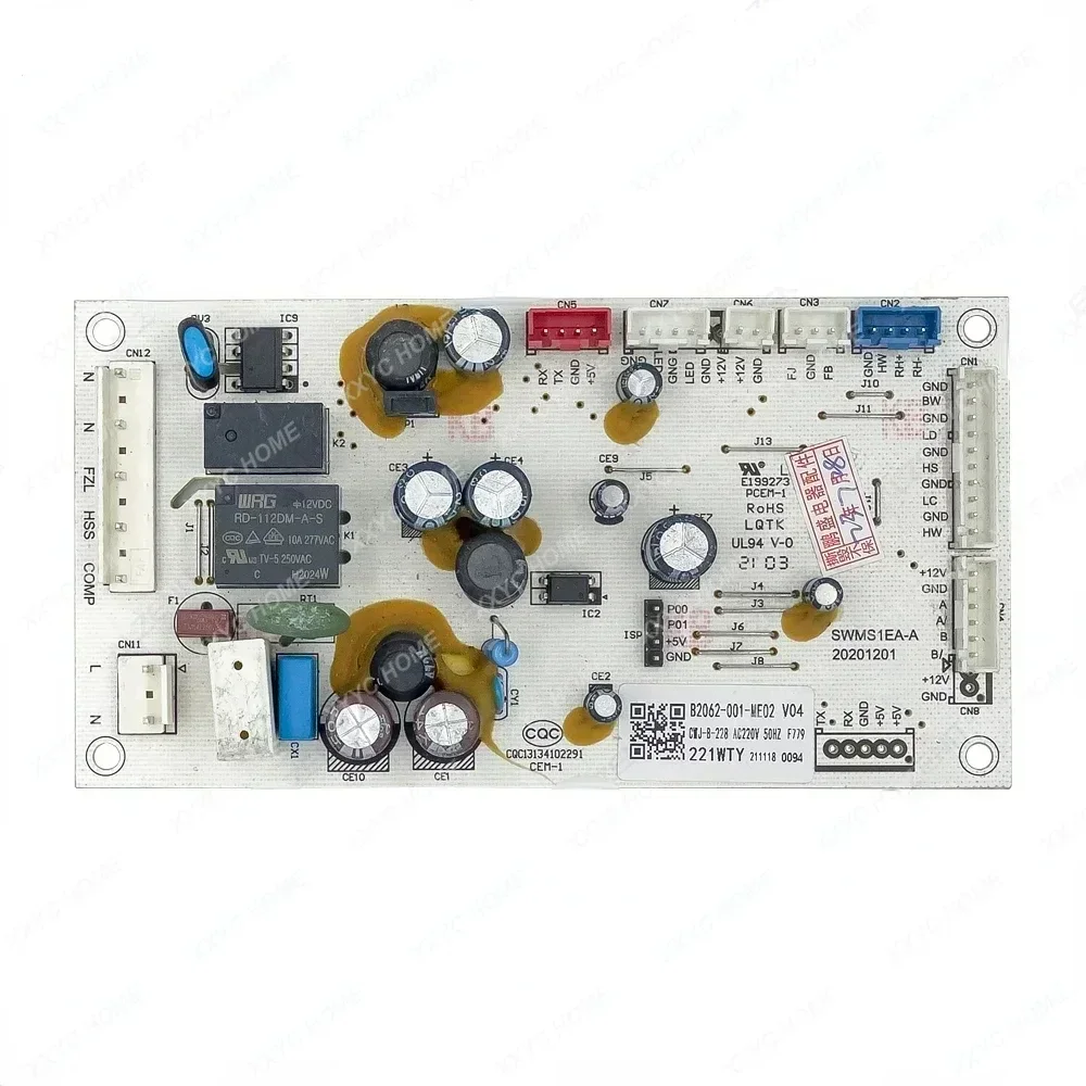 

New For Skyworth Refrigerator Control Board CWJ-B-228 SWMS1EA-A Fridge Circuit PCB Freezer Parts