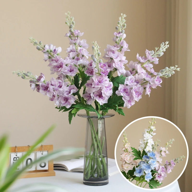 

71cm High Quality Texture Moisturizing Hyacinth Swallow Grass Simulation Flower Home Desktop Flower Decoration Artificial Flower