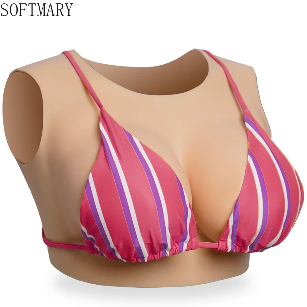 

SOFTMARY Realistic Shemali Silicone Breasts Create Shemali Transgender Role-playing Sexiness for Cross Dressers Silicone Breast